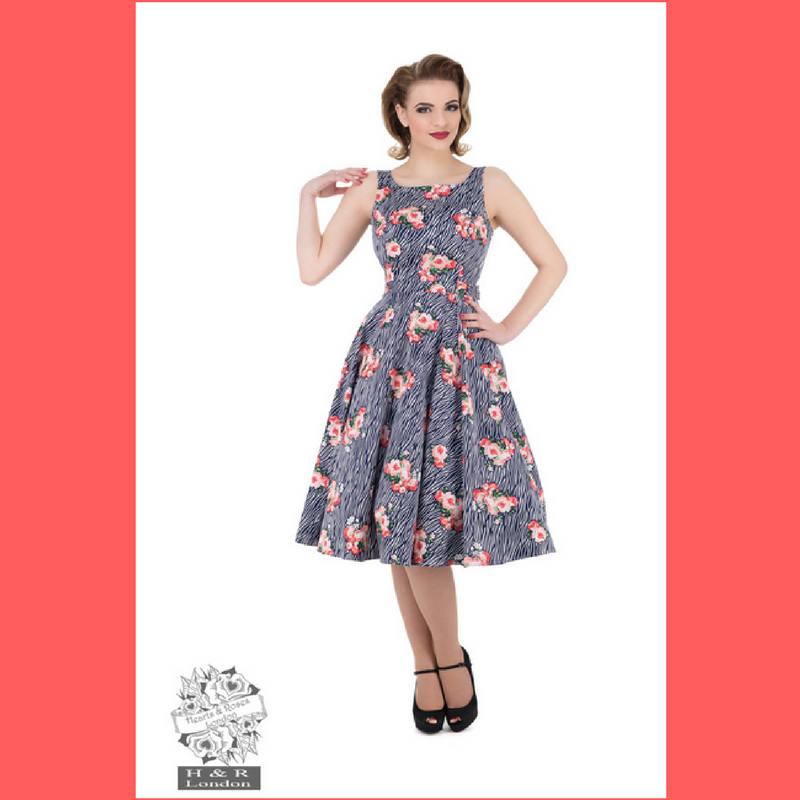 1950s Vintage Sewing Pattern Halter Wiggle Dress Bullet Bra Diana